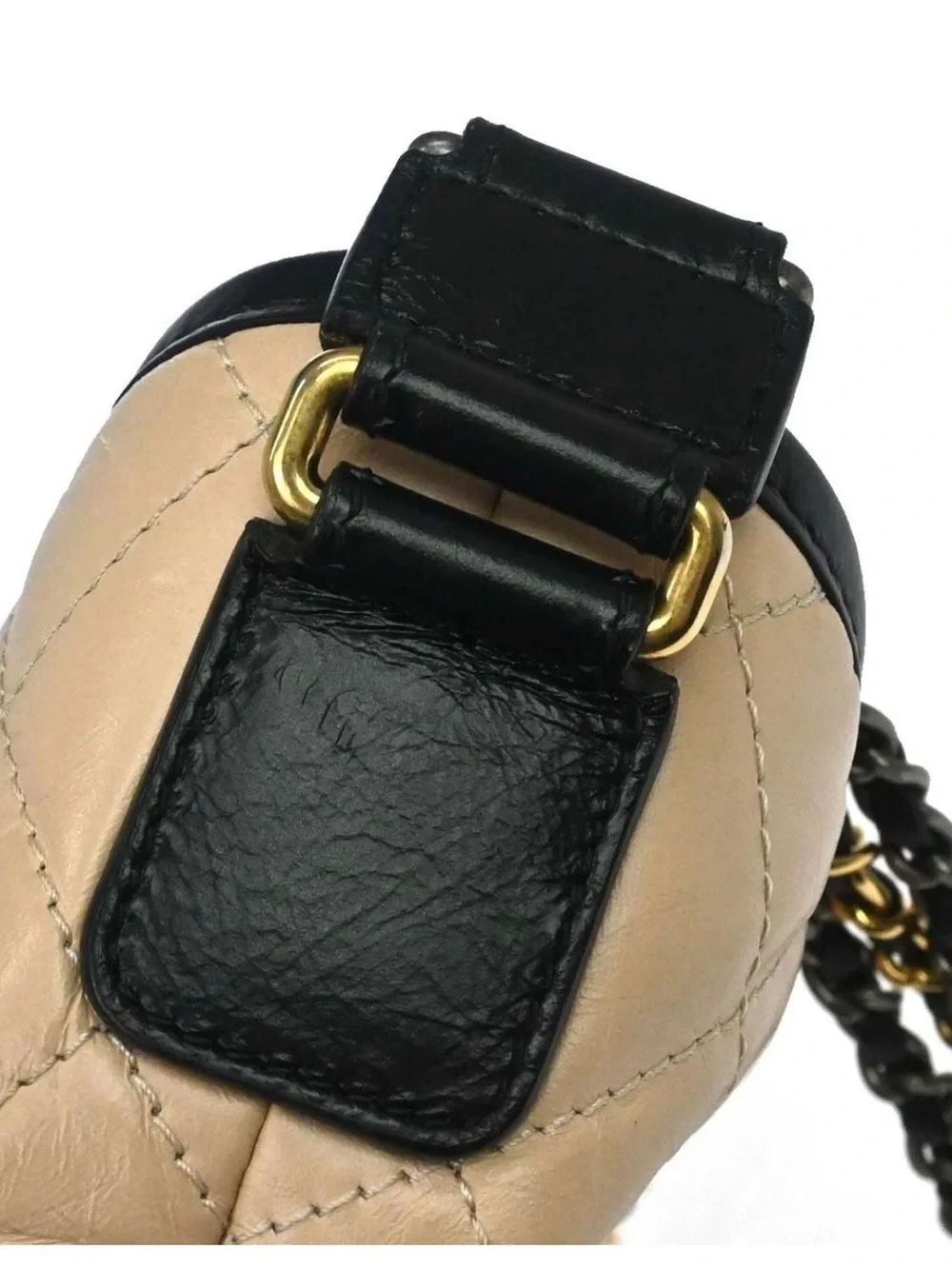 Authentic CHANEL Calfskin quilted medium Gabrielle leather bag